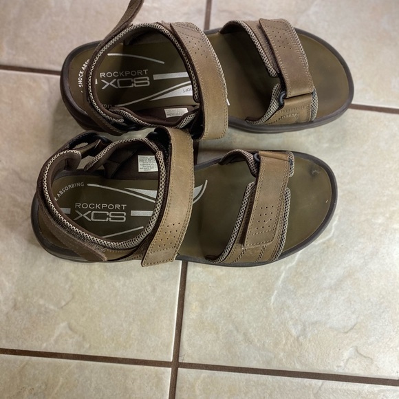 Rockport Men\'s Get Your Kicks Quarter Strap Tan Sandals V79636